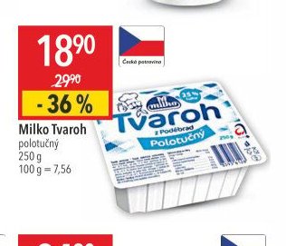 Milko Tvaroh polotučný