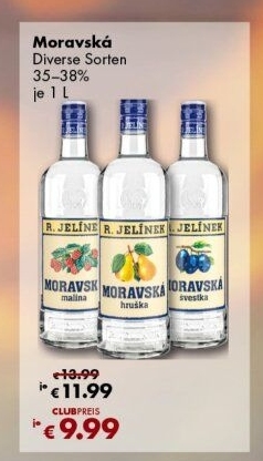 Pálenky Moravská řada Rudolf Jelínek