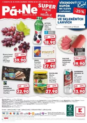 akční leták Kaufland 25.10.2023-31.10.2023