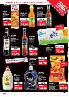 akční leták Kaufland 25.10.2023-31.10.2023