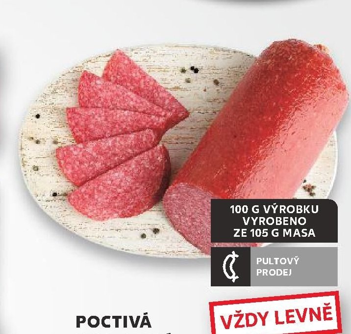 POCTIVÁ MORAVSKÁ Katalánský salám