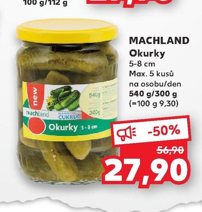 MACHLAND Okurky