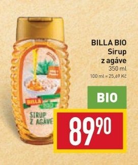 BILLA BIO Sirup z agáve