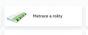 Matrace a rošty