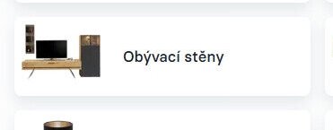 Obývací stěny