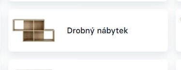 Drobný nábytek
