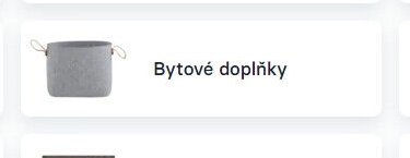 Bytové doplňky