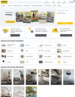 akční leták Sconto nábytek 24.10.2023-30.10.2023