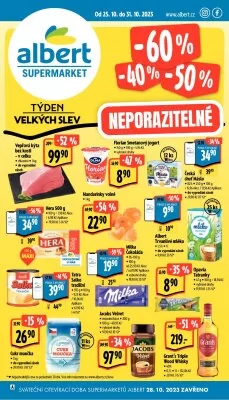 akční leták Albert 25.10.2023-31.10.2023