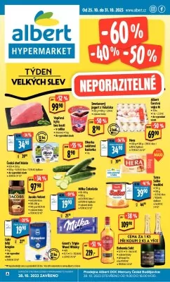 akční leták Albert 25.10.2023-31.10.2023