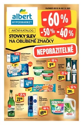 akční leták Albert 25.10.2023-7.11.2023