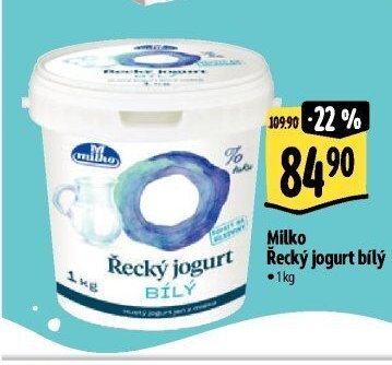 Milko Řecký jogurt bílý 1kg