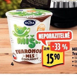 Míša Tvarohový mls