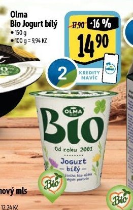 Olma Bio Jogurt bílý