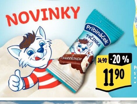 Pribináček Tyčinka s tvarohem