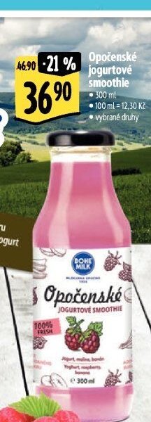 Opočenské jogurtové smoothie