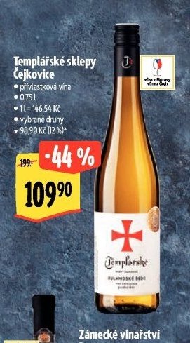Templářské sklepy Čejkovice