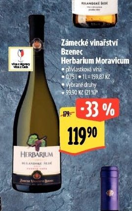 Zámecké vinařství Bzenec Herbarium Moravicum