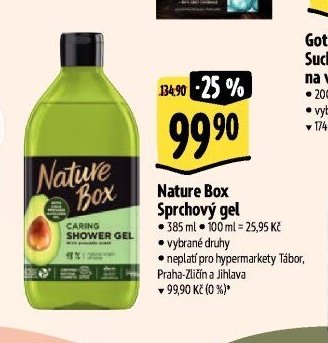 Nature Box Sprchový gel