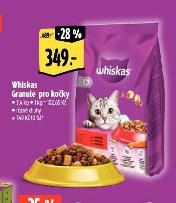 Whiskas Granule pro kočky