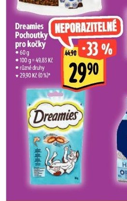 Dreamies Pochoutky pro kočky