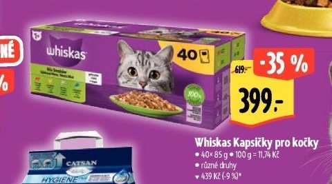 Whiskas Kapsičky pro kočky