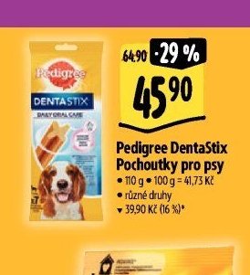 Pedigree DentaStix Pochoutky pro psy