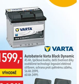 Autobaterie Varta Black Dynamic