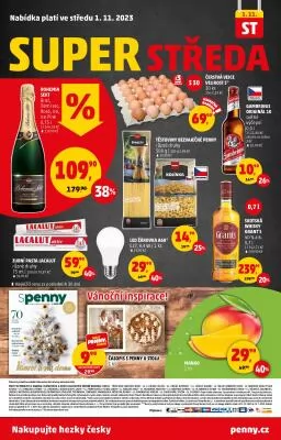 akční leták Penny Market 26.10.2023-1.11.2023
