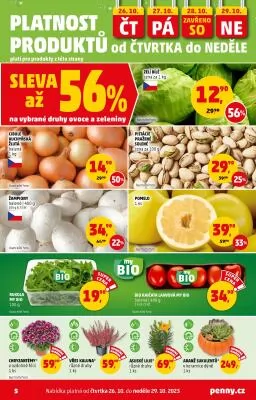 akční leták Penny Market 26.10.2023-1.11.2023