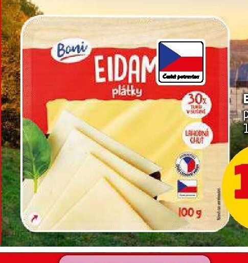 Eidam Boni plátky