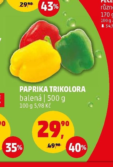 Paprika trikolora