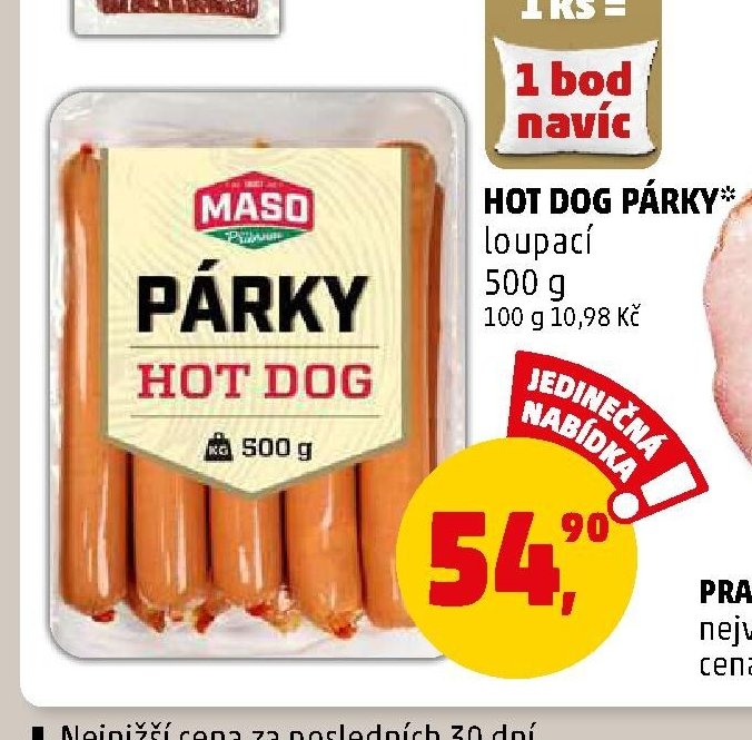 Hot dog párky
