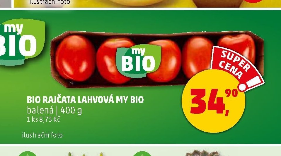 Bio rajčata lahvová My Bio