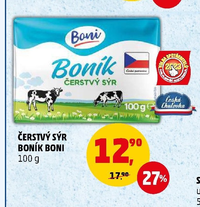 Čerstvý sýr Boník Boni