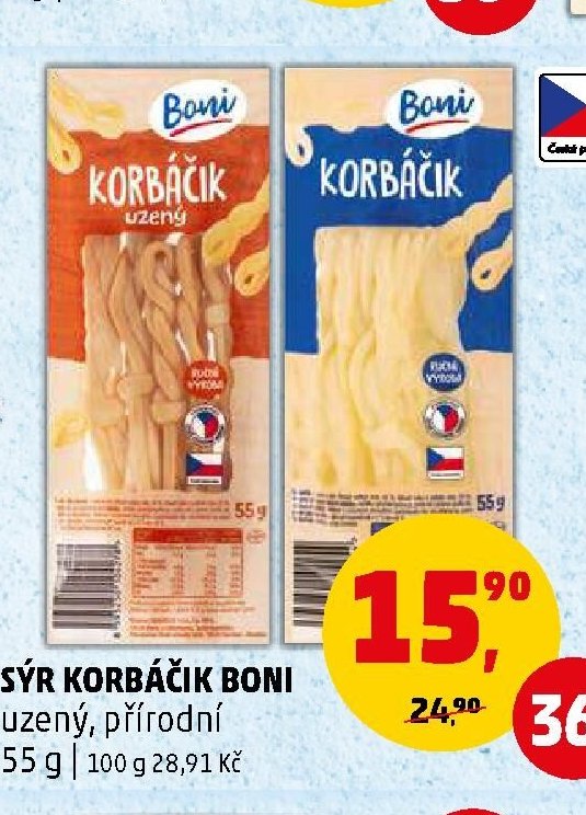 Sýr Korbáčik Boni