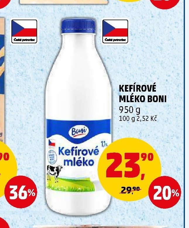Kefírové mléko Boni