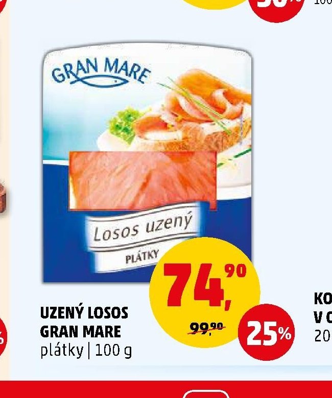 Uzený losos Gran Mare