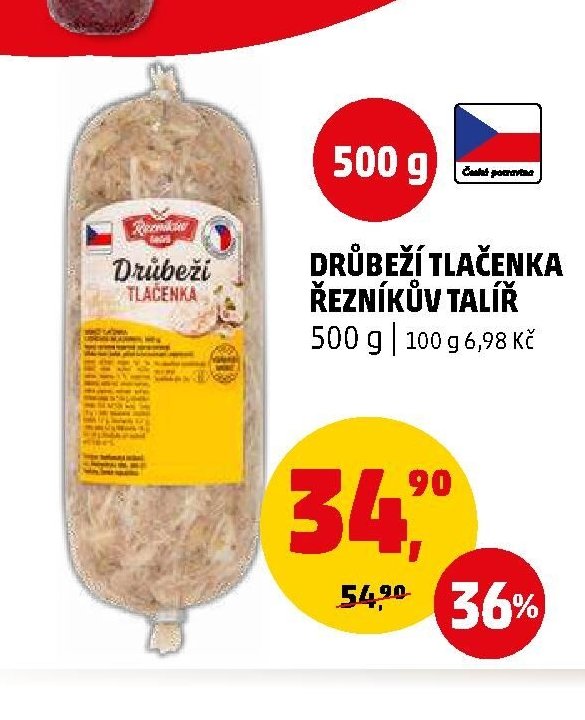 DRŮBEŽÍ TLAČENKA ŘEZNÍKŮV TALÍŘ