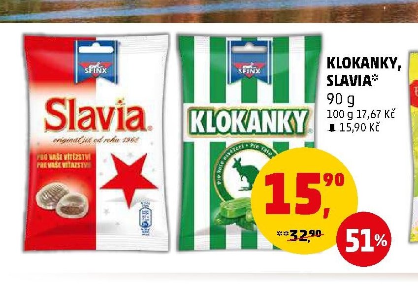 KLOKANKY, SLAVIA