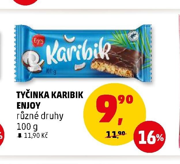 TYČINKA KARIBIK ENJOY různé druhy