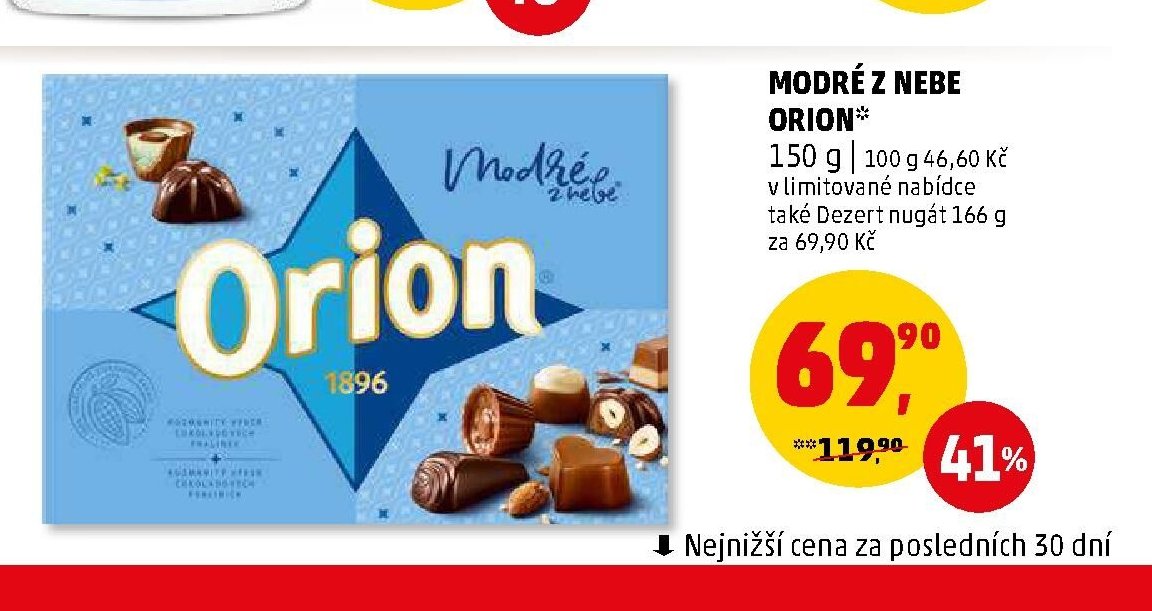 MODRÉ Z NEBE ORION
