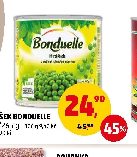 Hrášek Bonduelle