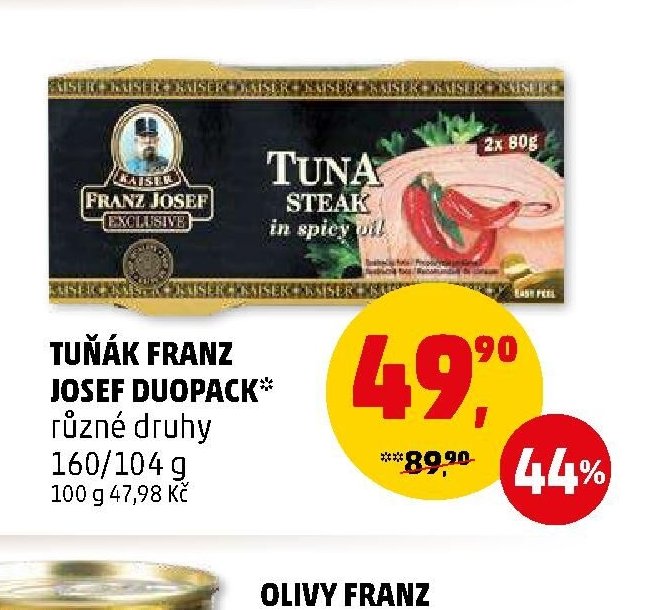 Tuňák Franz Josef Duopack