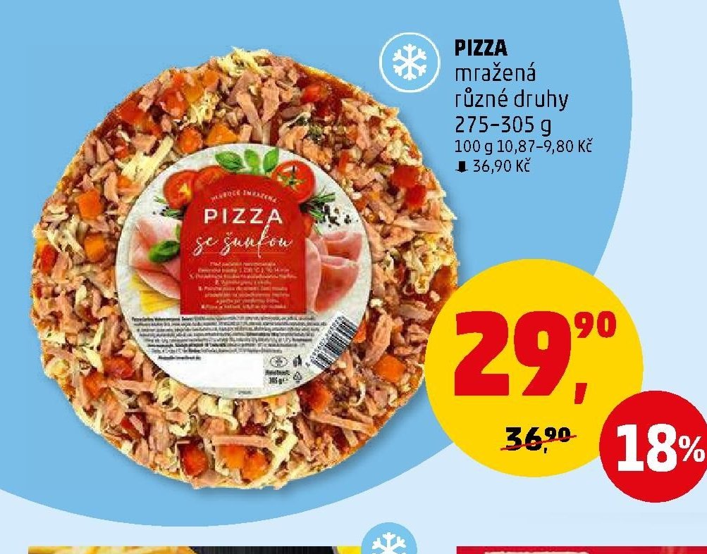 PIZZA mražená