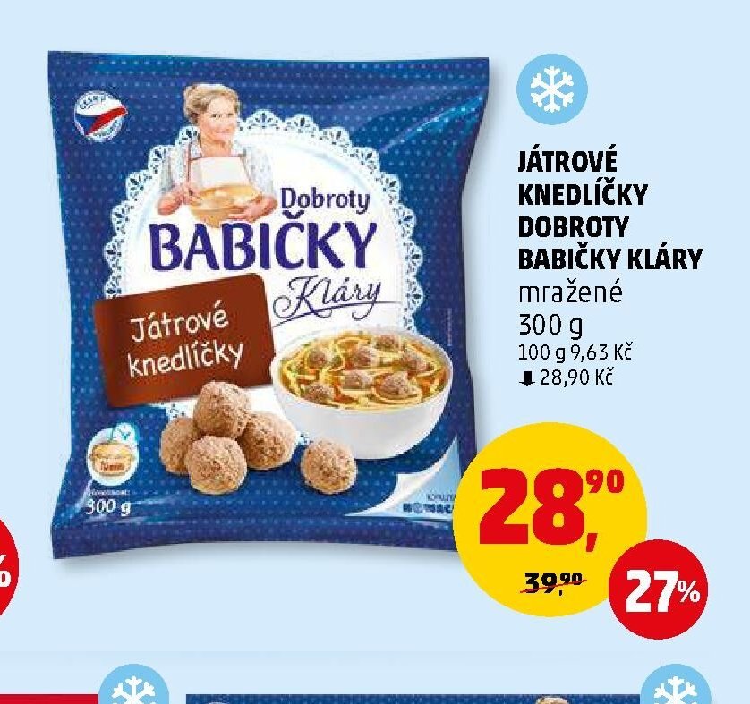 JÁTROVÉ KNEDLÍČKY DOBROTY BABIČKY KLÁRY