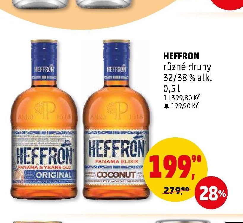 HEFFRON různé druhy