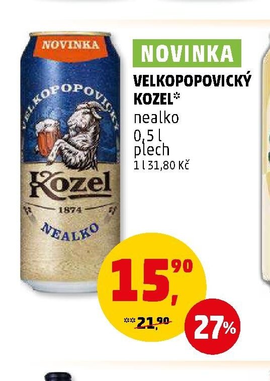 VELKOPOPOVICKÝ KOZEL* nealko