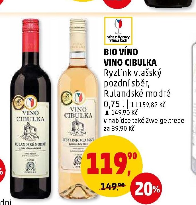 BIO VÍNO VINO CIBULKA