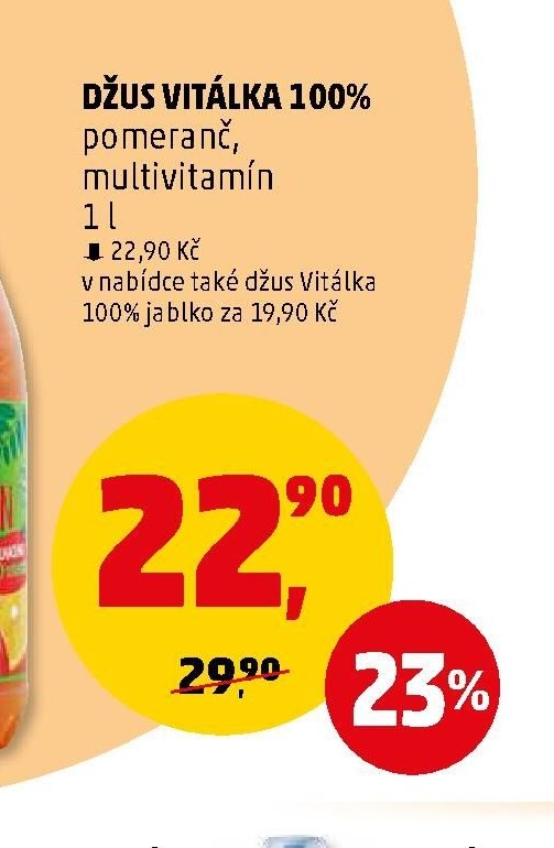 Džus Vitálka 100%